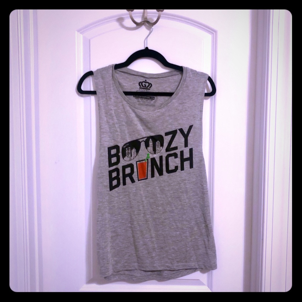 Glory Days Apparel boozy brunch muscle tank - L